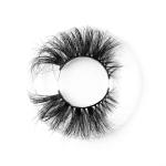 Natural Black Fluffy 25mm Mink Lashes , 5D Handmade Mink Lashes