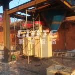 Sand Washing Recycling Attrition Tank Attrition Machine 1222 KG Motor Type AC