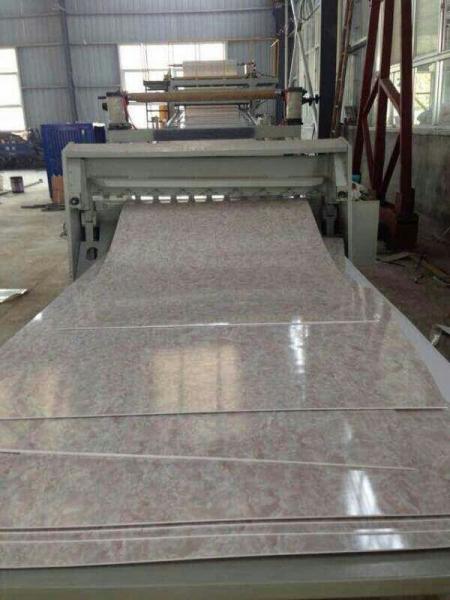 Quality China newest PVC imitation marble stone sheet extrusion line for sale