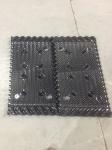Hot Water Distribution Cooling Tower Infill Material Cross Flow Media PVC Drift