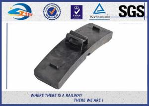 Wholesale Customized Plain Railway Brake Blocks Composite Brake Pads , Standard GB / T 9439-1988 from china suppliers