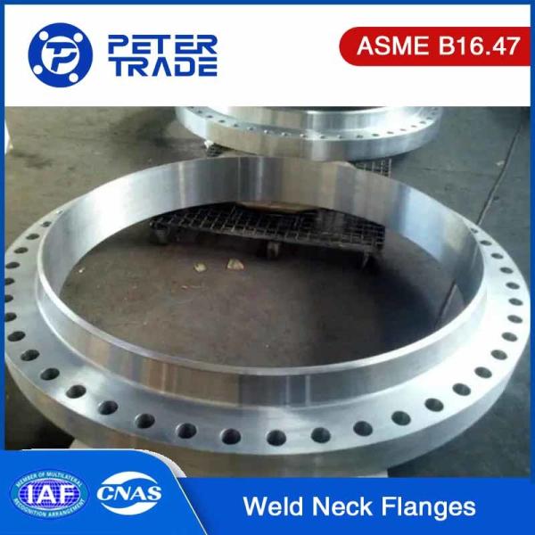 ANSI B16.47 Big Size SERIES A Class 300 CS Black Painting Weld Neck Flanges And