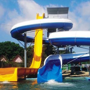 Wholesale Fiberglass Speed Slide , Water Park Raft Slide , Custom Water Slides Equipment from china suppliers