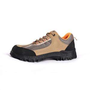 Wholesale Shengjie Comfortable Unisex Metal Eyelets Low Cut Mesh Leather Upper Work Footwear Closure Rubber Boots Safety Shoes from china suppliers