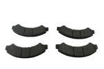 ISUZU NPR71 4HG1 NNR BRAKE PADS 8973292660