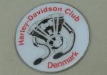 Photo Etched 3.0inch Souvenir Badges , Harley Davidson Club Epoxy Badge