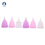 Custom Wholesale Foldable Reusable Collapsible Women Period Medical Silicone Eco