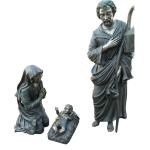 Garden Metal sculpture Jesus & children bronze statues,customized bronze statues