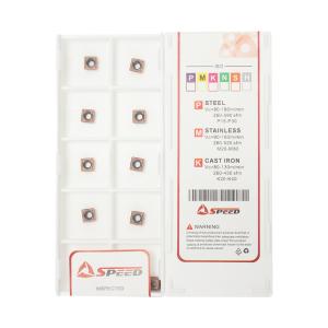 Wholesale Speed Tungsten Carbide SPMG 060204 U Drill Inserts CVD And PVD Coating from china suppliers