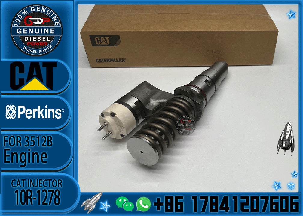 Excavator parts REMANUFACTURED INJECTOR GP 20R-1278 20R1278 386-1769 3861769 for 3508B 3512B 3516B engine
