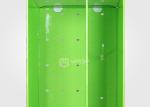 Green Eye Catching Cardboard Floor Displays With Different Size Shelf Toys