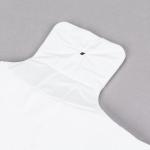 White Colour Thank You T Shirt Shopping Bags Plastic Customized Printing