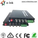 FC Connector AHD CVI TVI Over Fiber Converter Wall Mounted / Rack Mounted