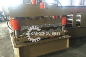 Wholesale Aluminium Profile Material Zinc Metal 7kw Glazed Tile Roll Forming Machine from china suppliers