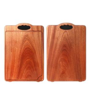 Wholesale Portable 2.5cm Thick Whole Wood Cutting Board Kitchen Double Sided For Meat from china suppliers