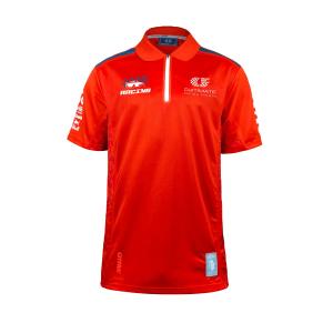 Wholesale Custom Print Wicking Breathable Sports Polo Shirt with Personalised Design Zipper from china suppliers