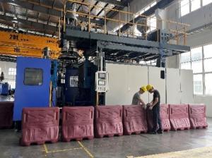 Wholesale Roadblocks Plastic Extrusion Blow Molding Machine 160L EBM HDPE Traffic Road from china suppliers