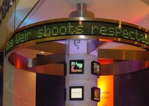 Wholesale Bank / Shop Scrolling Outdoor Full Color LED Display P10mm , DIP HD Big Screen from china suppliers