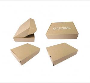 China Custom Corrugated Cardboard Box Mailers 8x6x4 For Apparel Packaging on sale
