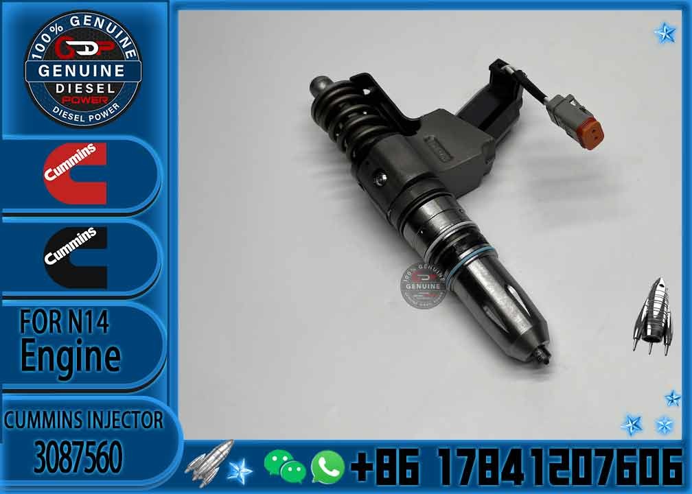 3087733 Diesel Fuel Injector N14 Common rail injector 3087560 3411752 3411765