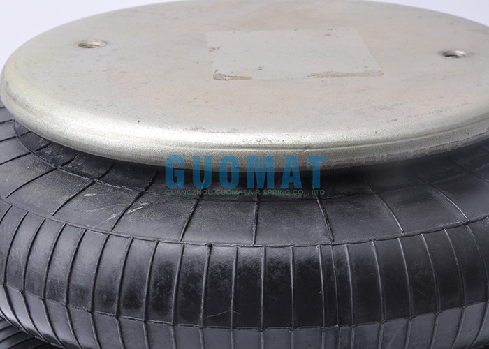3B7330 Triple Convoluted Air Spring 1/4 Air Inlet Air Suspension Bag For Industrial Pneumatic Lifting