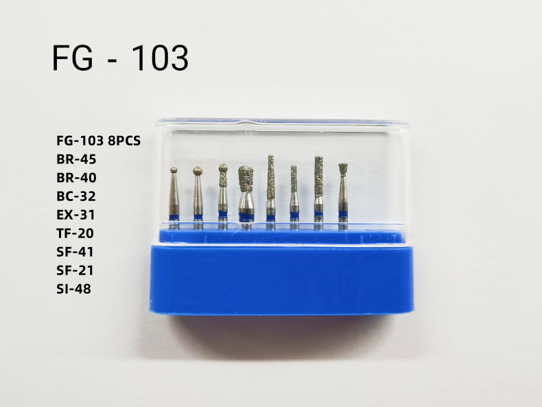 FG High Speed Polishing Rotary Bur Surgical Stainess Steel Dental Diamond Burs