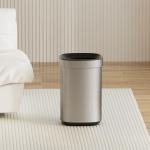 30L Rectangle Household Stainless Steel Waste Bin Durable and Sustainable Big