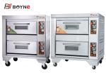 Commercial Mechanical Stainless Steel Bakery Gas Oven With Two Deck Two Trays
