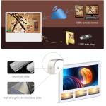 21.5 Inch Wall Mount Vertical Elevator Advertising Display 350nits 250nits
