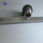 DIN 6 Straight Tooth Rack Gear 20mm Black Oxide Steel Rack Gear for Sliding Gate