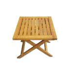 Modern Design Small Folding Garden Rubber Wood Table for Patio Outdoor Coffee