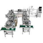 9KW Semi Automatic Face Mask Production Line , Mask Manufacturing Machine