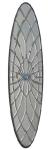 Oval 5mm Stained Glass Bevel Kits Decorative Iron Panel Brass Caming