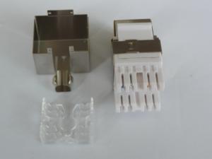 Wholesale Network RJ45 180 Degree Cat6 Shielded Keystone Jack RJ45 Information Outlet Category6 Jack from china suppliers