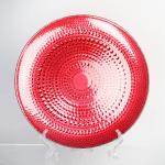 Wholesales ColorDecoration Glass Charger Plate with Electroplating and Spraying