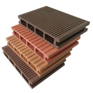 Wholesale Outdoor Flooring Decoration Customized 75mm*25mm Wood Plastic Composite WPC Decking NY75*25 from china suppliers
