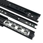 3 Fold Furniture Hardware Replacement Parts 10Inch Drawer Slides 0.7mm Thickness