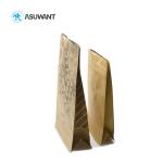 Pp Laminated Printed Kraft Paper Zipper Bags Coffee Bean Packing With Window