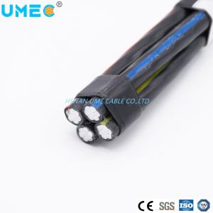 Wholesale PE Insulation Accepted OEM Overhead ABC Cable XLPE/PVC/PE AAC/ACSR/AAAC Quadruplex Service Drop Cable from china suppliers