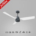 1stshine 52" Ceiling Fan Rustic ABS Blades Stable DC Motor Remote Control No