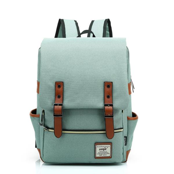 The new outdoor men and women personalized retro fashion canvas backpack