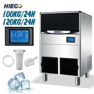 Wholesale 100KG Barrel Ice Maker R404a Commercial Ice Cube Machine Air Cooling from china suppliers
