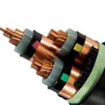 AL/CU Aromoured Power Cable , MV 3cores Cable（AL/CU/XLPE/LSZH/STA/NYBY/N2XBY