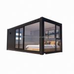 50/75/100mm Wave Sandwich Panel Wood Bathrooms and Aluminum Alloy Windows Steel