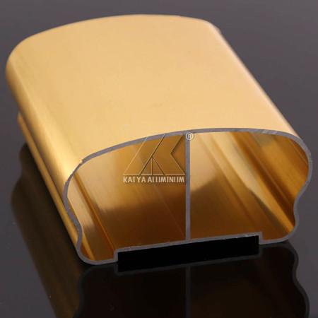 OEM Aluminium Handrail Profiles Customize Length With Extruded Aluminium