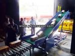 Telescopic truck loading conveyor/electric motor for conveyor belt/conveyor belt
