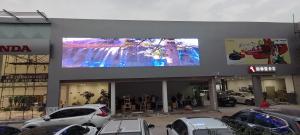 Wholesale Rainproof P6 Outdoor LED Screen Full Color Curtain Electronic Wall Display from china suppliers