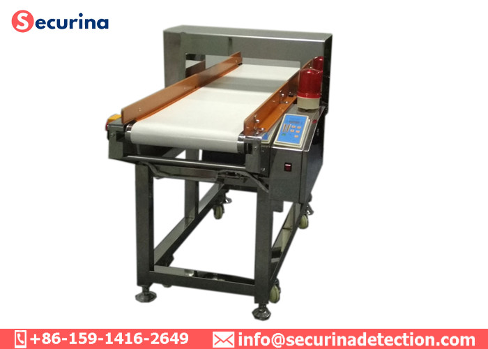 Food Processing Industrial Metal Detector Conveyor High Anti Interference