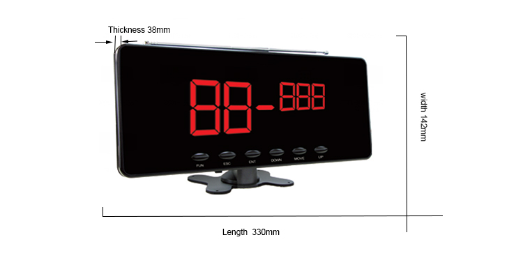 Hot sell big display wireless restaurant receiver