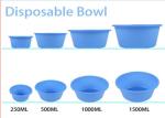 Medical Disposable Kidney Dish , Blue Disposable Bowls Surgical Plastic Standard